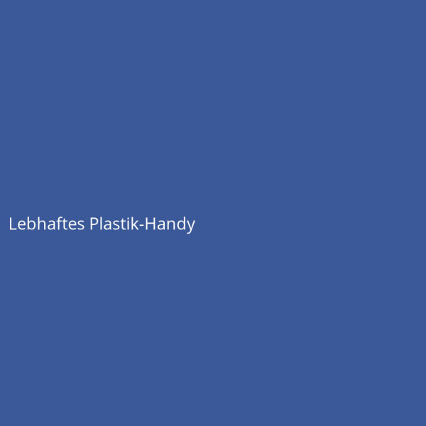 Lebhaftes Plastik-Handy