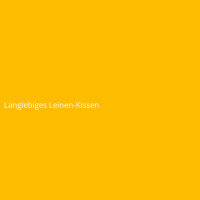 Langlebiges Leinen-Kissen