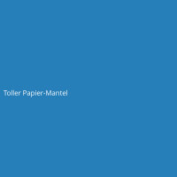 Toller Papier-Mantel